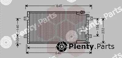 Van Wezel 27005109 — Condenser, air conditioning