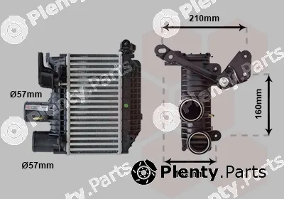 Van Wezel 53004365 — Charge Air Cooler