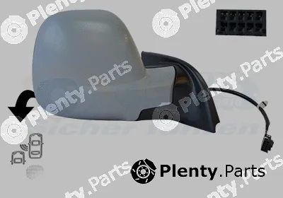 Van Wezel 0991828 — Exterior Mirror * HAGUS *