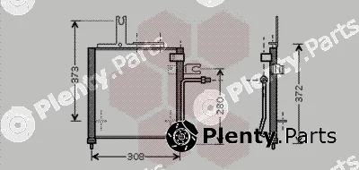 Van Wezel 27005156 — Condenser, air conditioning