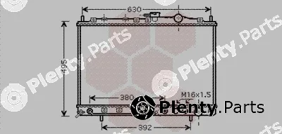 Van Wezel 83002038 — Radiator, engine cooling