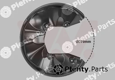 Van Wezel 0326374 — Splash Guard, brake disc