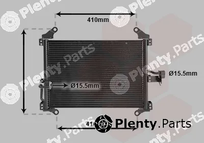Van Wezel 17005206 — Condenser, air conditioning