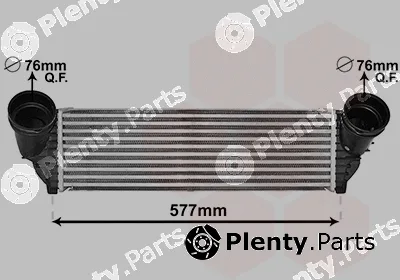 Van Wezel 06004543 — Charge Air Cooler
