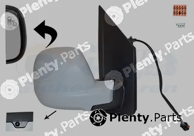Van Wezel 0944828 — Exterior Mirror * HAGUS *