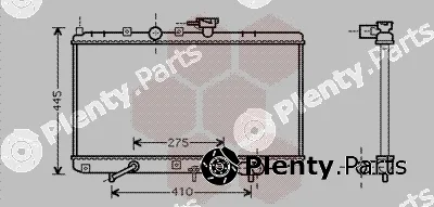 Van Wezel 83002034 — Radiator, engine cooling
