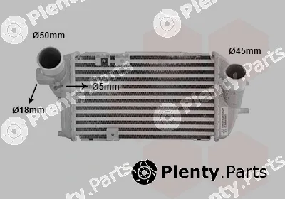 Van Wezel 82014701 — Charge Air Cooler
