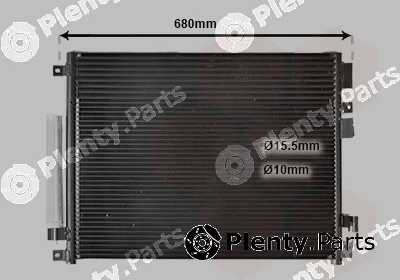 Van Wezel 07005093 — Condenser, air conditioning