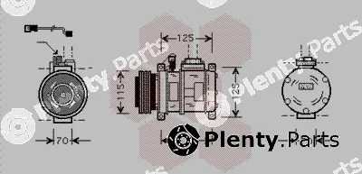 Van Wezel 0600K066 — Compressor, air conditioning