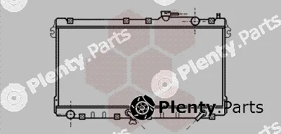 Van Wezel 27002094 — Radiator, engine cooling