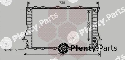 Van Wezel 03002084 — Radiator, engine cooling
