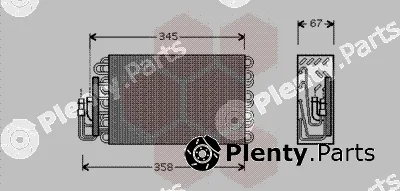 Van Wezel 0600V272 — Evaporator, air conditioning