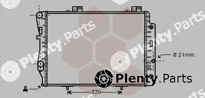Van Wezel 30002173 — Radiator, engine cooling