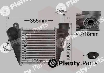 Van Wezel 03004185 — Charge Air Cooler *** IR PLUS ***