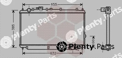 Van Wezel 83002016 — Radiator, engine cooling
