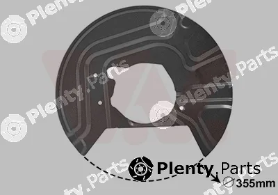 Van Wezel 0680371 — Splash Guard, brake disc
