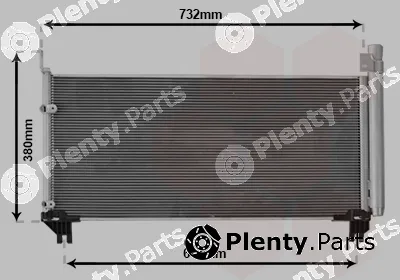 Van Wezel 56015703 — Condenser, air conditioning