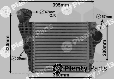 Van Wezel 74014701 — Charge Air Cooler