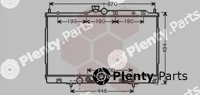 Van Wezel 32002197 — Radiator, engine cooling