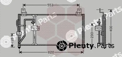 Van Wezel 83005094 — Condenser, air conditioning