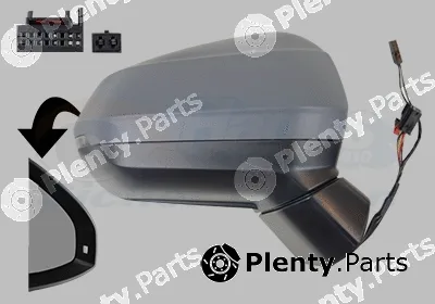 Van Wezel 0372808 — Exterior Mirror * HAGUS *