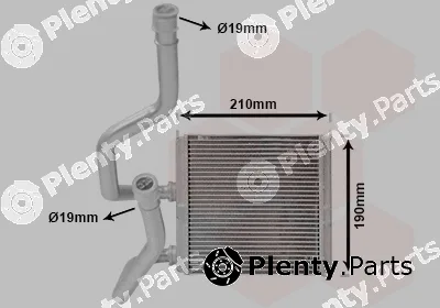 Van Wezel 13016700 — Heat Exchanger, interior heating