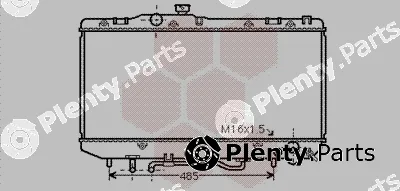 Van Wezel 53002143 — Radiator, engine cooling