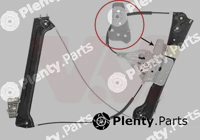 Van Wezel 0660264 — Window Regulator