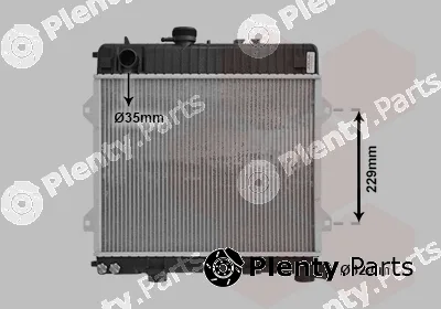 Van Wezel 06002031 — Radiator, engine cooling