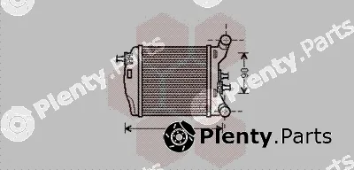 Van Wezel 17004376 — Charge Air Cooler