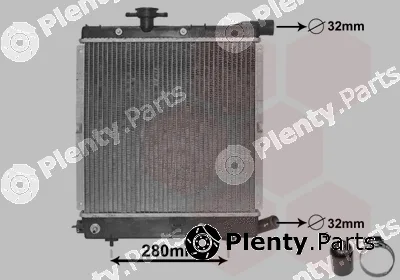 Van Wezel 07002003 — Radiator, engine cooling *** IR PLUS ***