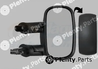 Van Wezel 1636814 — Exterior Mirror * HAGUS *