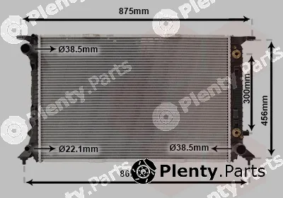 Van Wezel 03002291 — Radiator, engine cooling