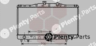 Van Wezel 53002325 — Radiator, engine cooling