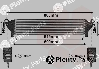Van Wezel 27004277 — Charge Air Cooler