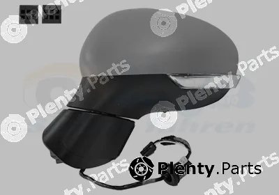 Van Wezel 1704817 — Exterior Mirror * HAGUS *