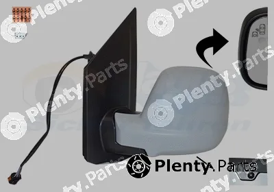 Van Wezel 0944827 — Exterior Mirror * HAGUS *