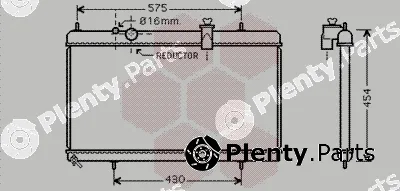 Van Wezel 40002256 — Radiator, engine cooling