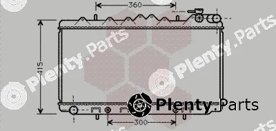 Van Wezel 13002093 — Radiator, engine cooling