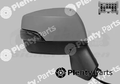 Van Wezel 5141818 — Exterior Mirror * HAGUS *
