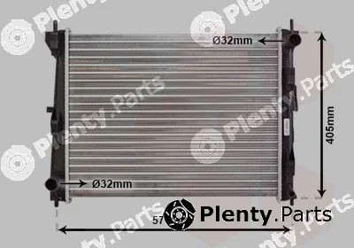 Van Wezel 13002235 — Radiator, engine cooling