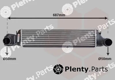 Van Wezel 06004207 — Charge Air Cooler