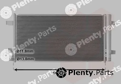 Van Wezel 58015707 — Condenser, air conditioning