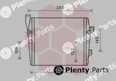 Van Wezel 74002066 — Radiator, engine cooling