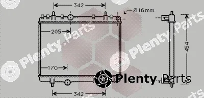 Van Wezel 40002265 — Radiator, engine cooling