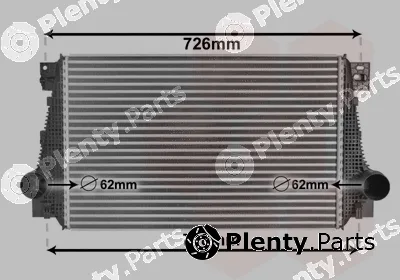 Van Wezel 58004371 — Charge Air Cooler