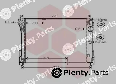 Van Wezel 30002591 — Radiator, engine cooling