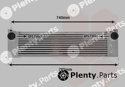 Van Wezel 30004473 — Charge Air Cooler