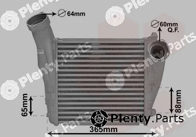 Van Wezel 74004056 — Charge Air Cooler