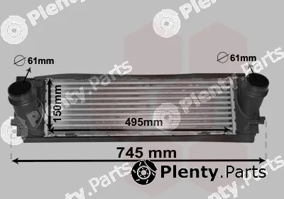 Van Wezel 06004468 — Charge Air Cooler
